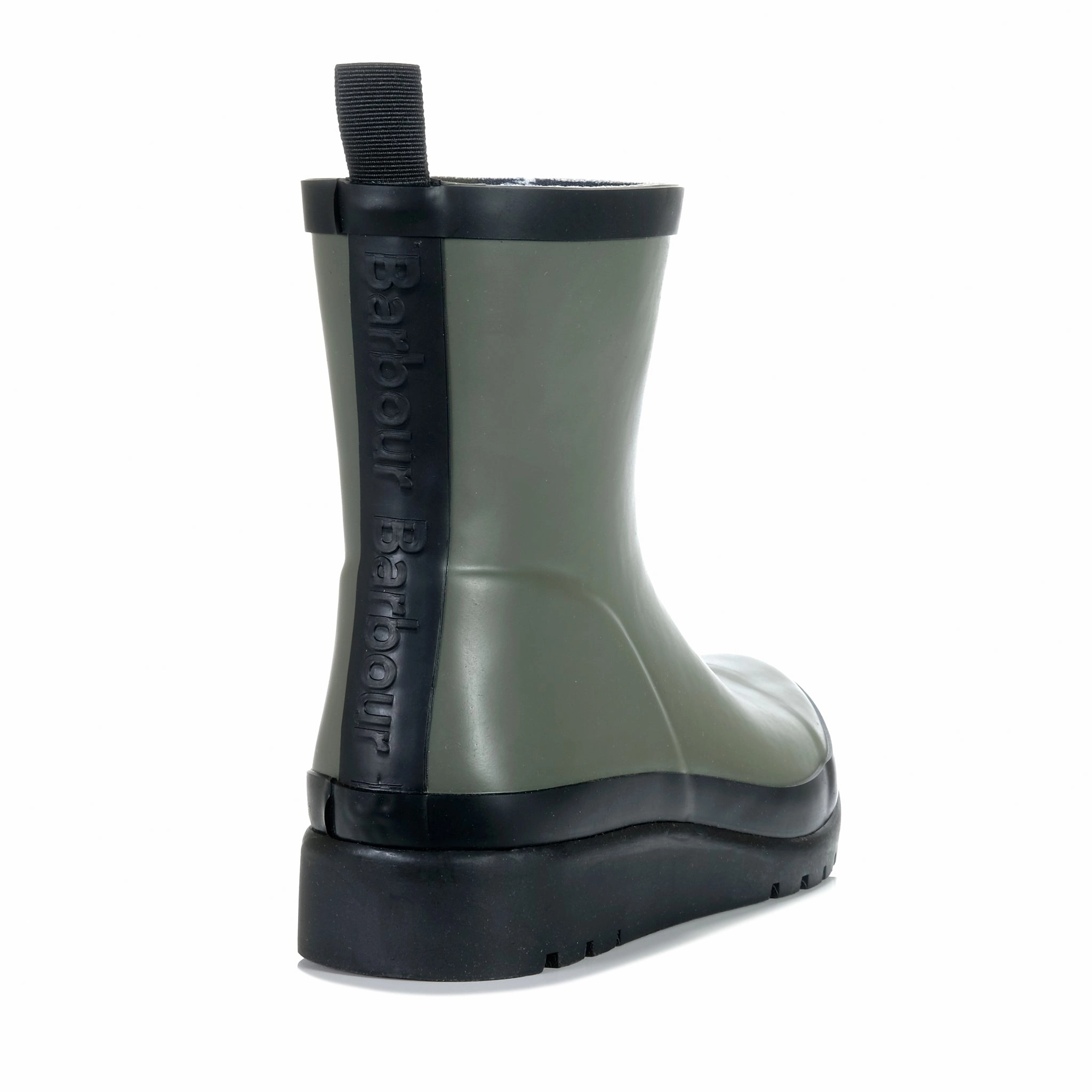 Barbour Portree Wedge Wellingtons Dusky Olive/Black