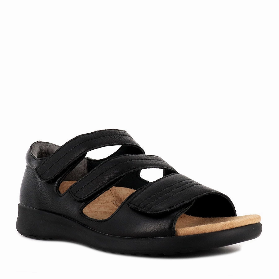 BARDOT XW - BLACK LEATHER