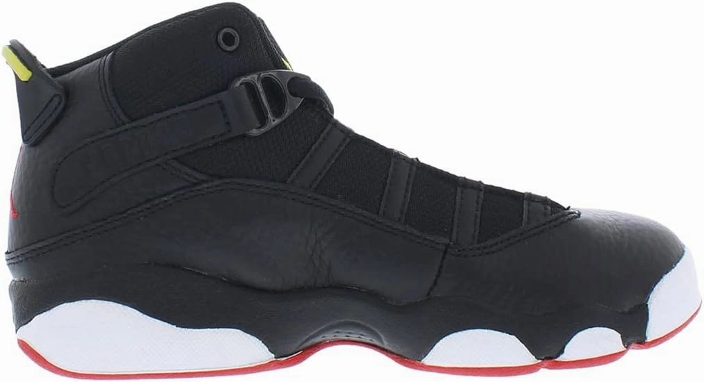 Big Kid's Jordan 6 Rings White/Mystic Hibiscus (323419 116)