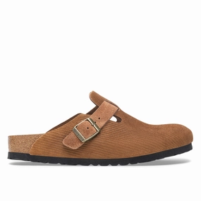 BIRKENSTOCK - BOSTON CORDUROY - REGULAR - SUEDE LEATHER EMBOSSED