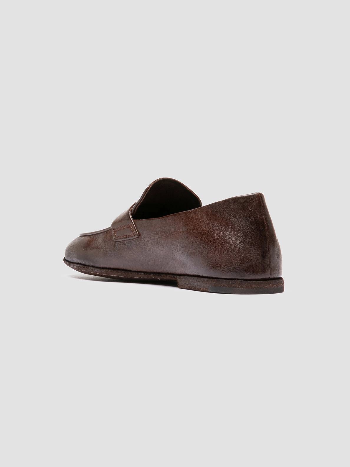 BLAIR DD 001 -Dark Brown Leather Penny Loafers