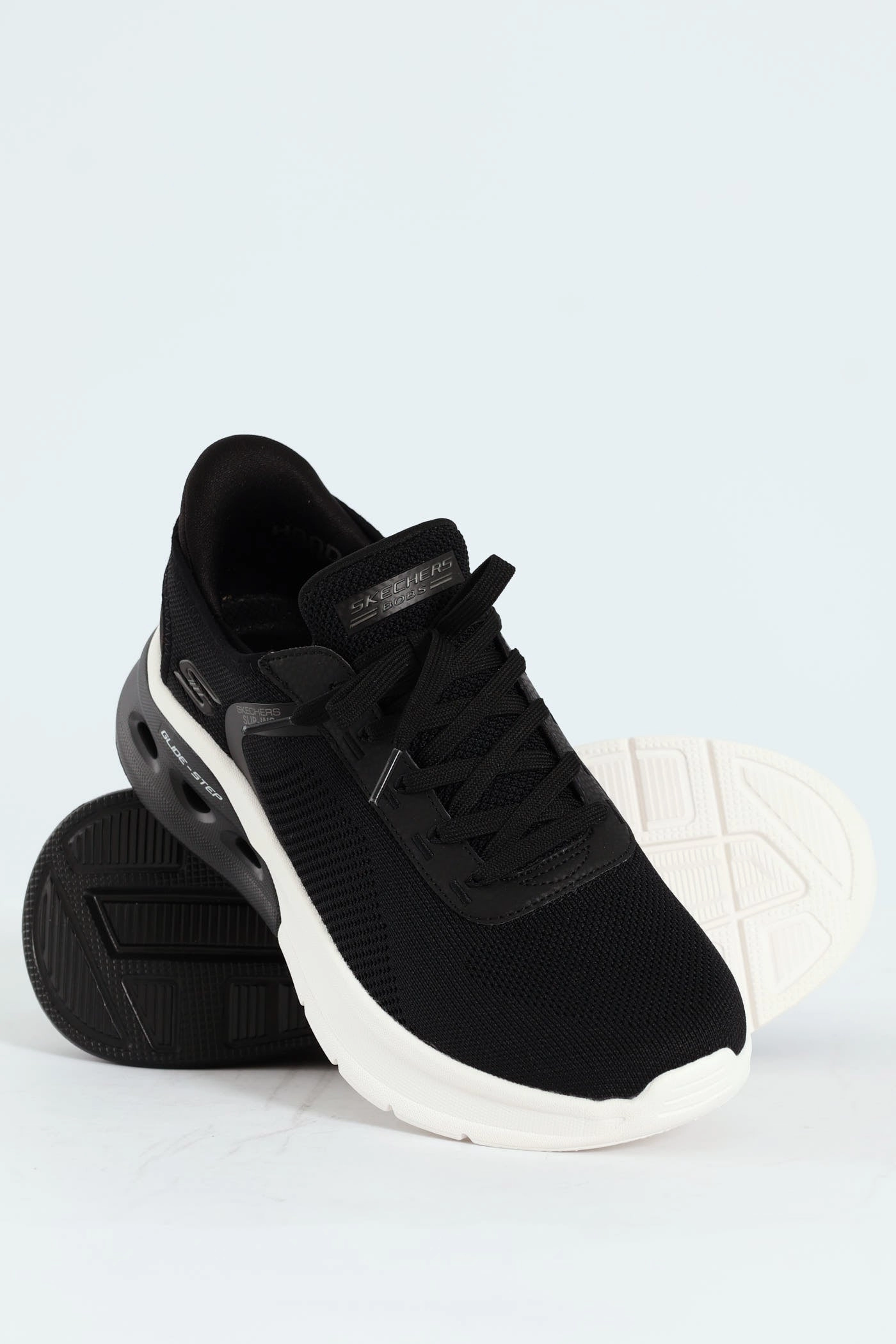 Bobs Arc Waves 2.0 Sneaker - Black/White