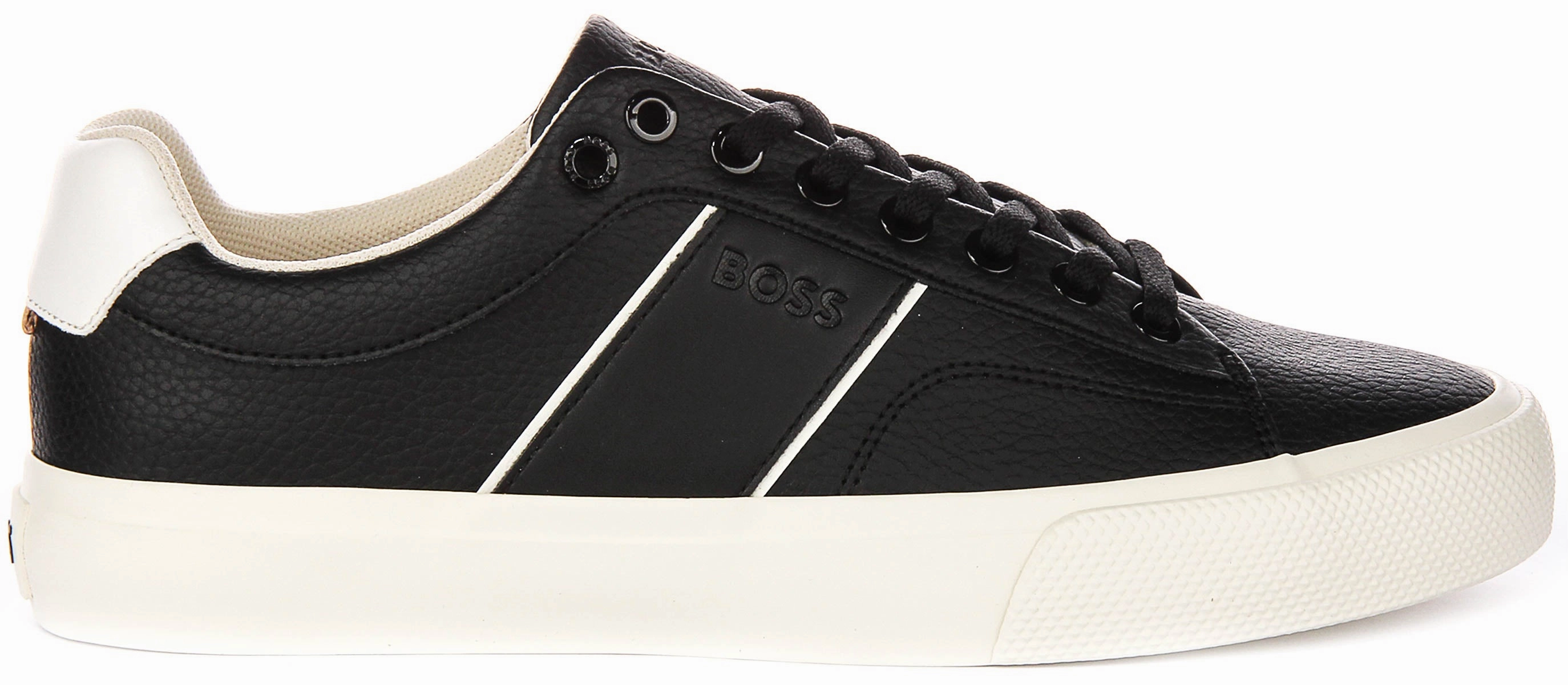 Boss Aiden Tenn Grit In Black White For Men