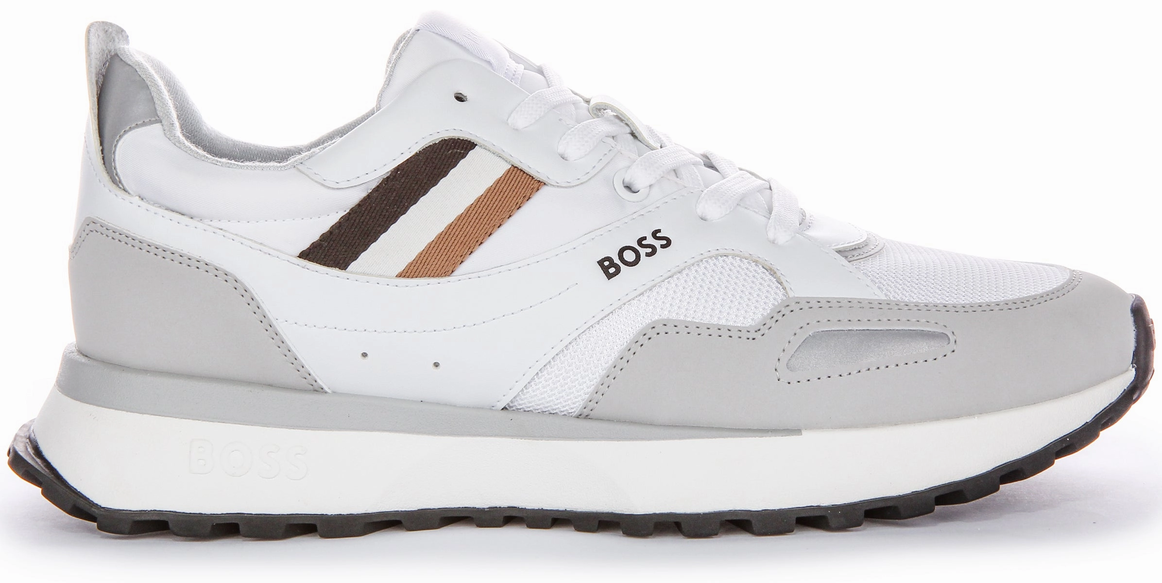 Boss Jonah Runner Mx N In White Grey For Men