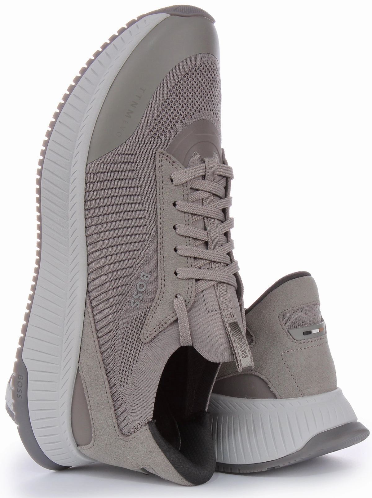 Boss Titanium Evo Slon In Grey For Men