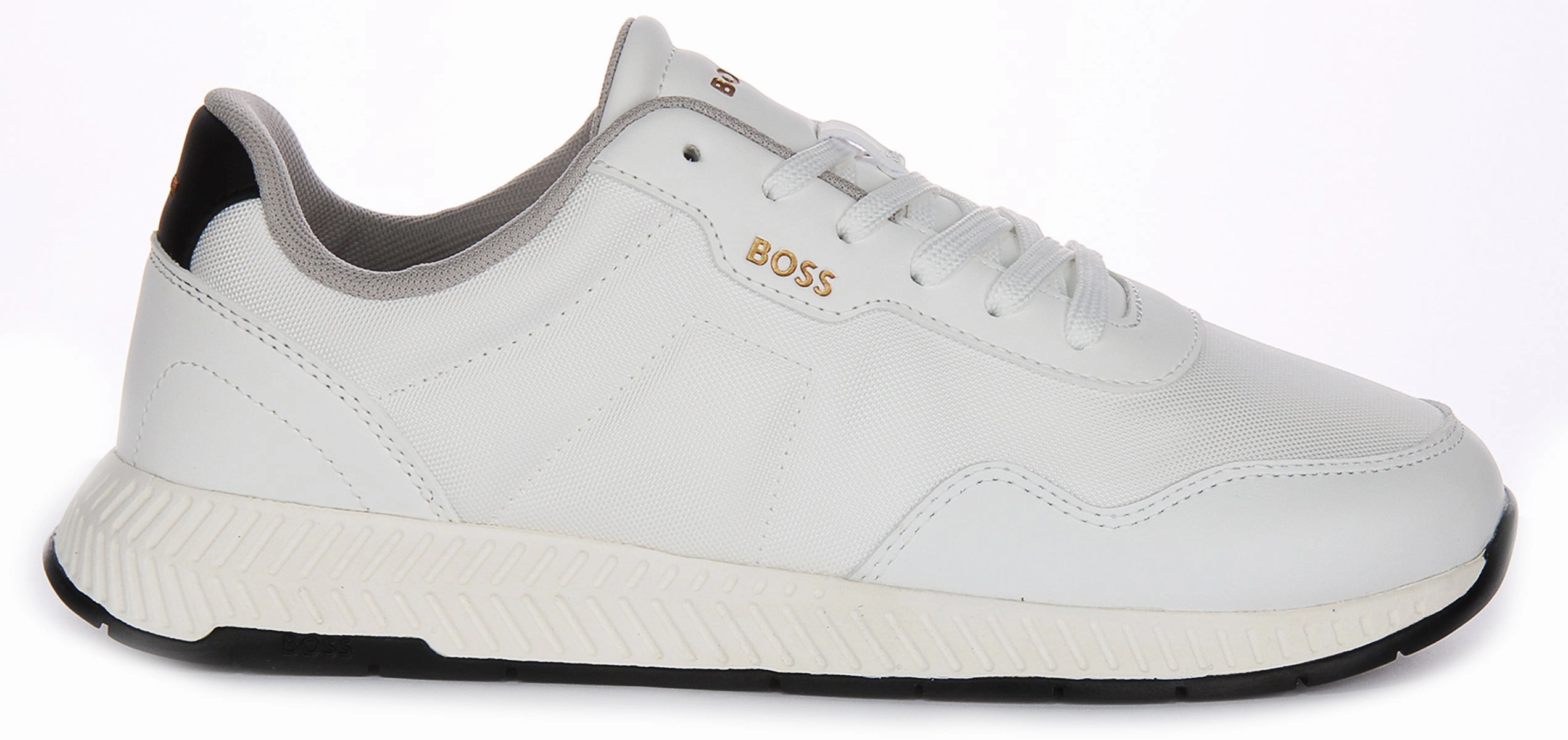 Boss Titanium Runner In White For Men