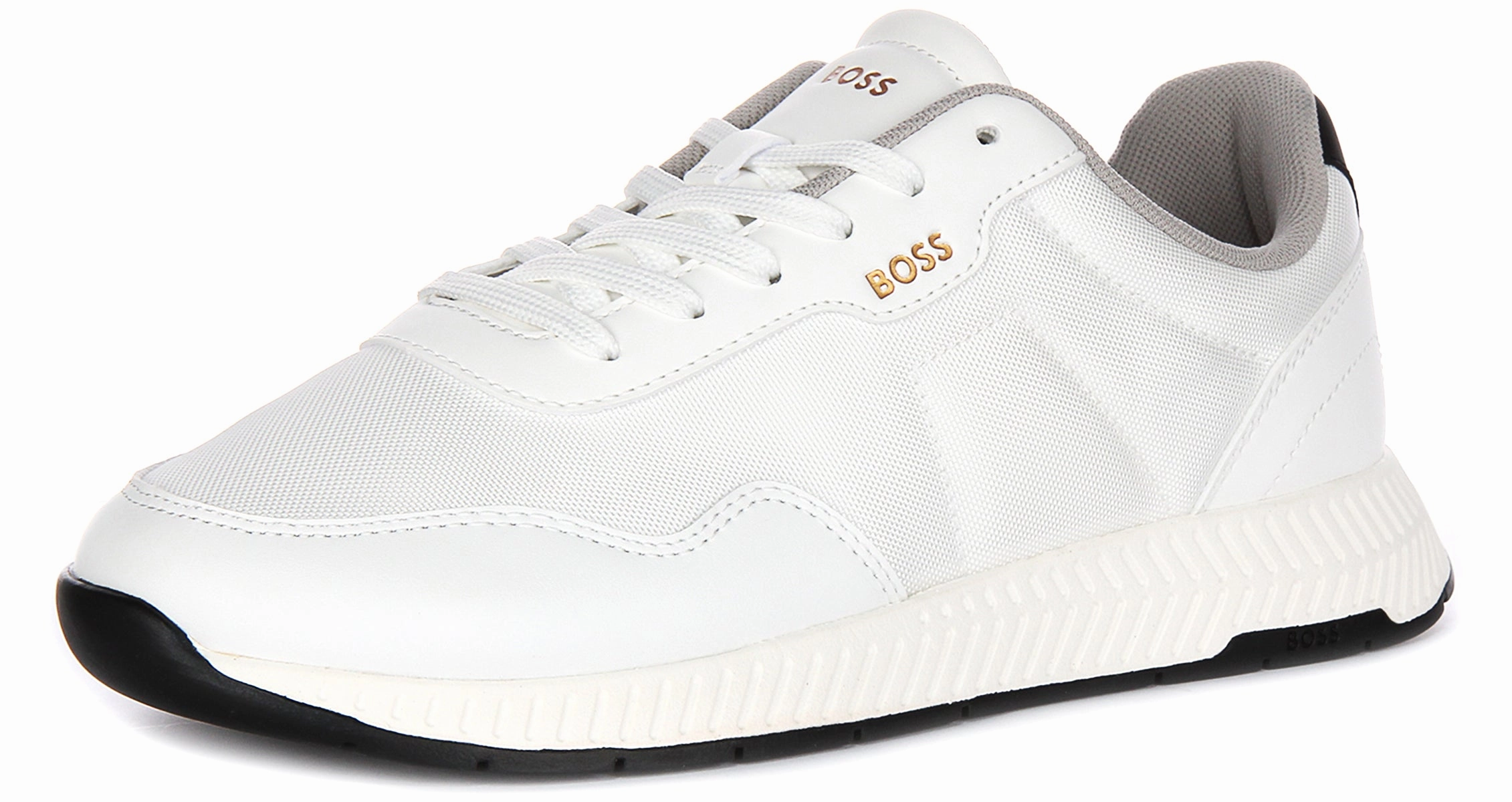 Boss Titanium Runner In White For Men