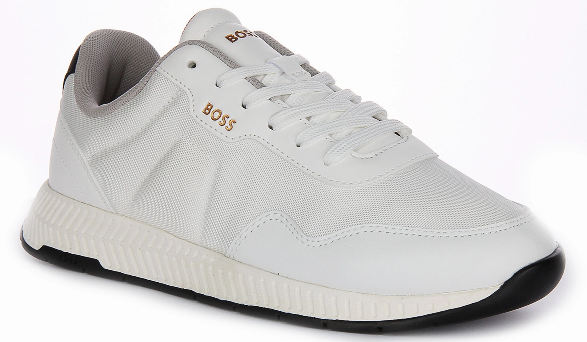 Boss Titanium Runner In White For Men