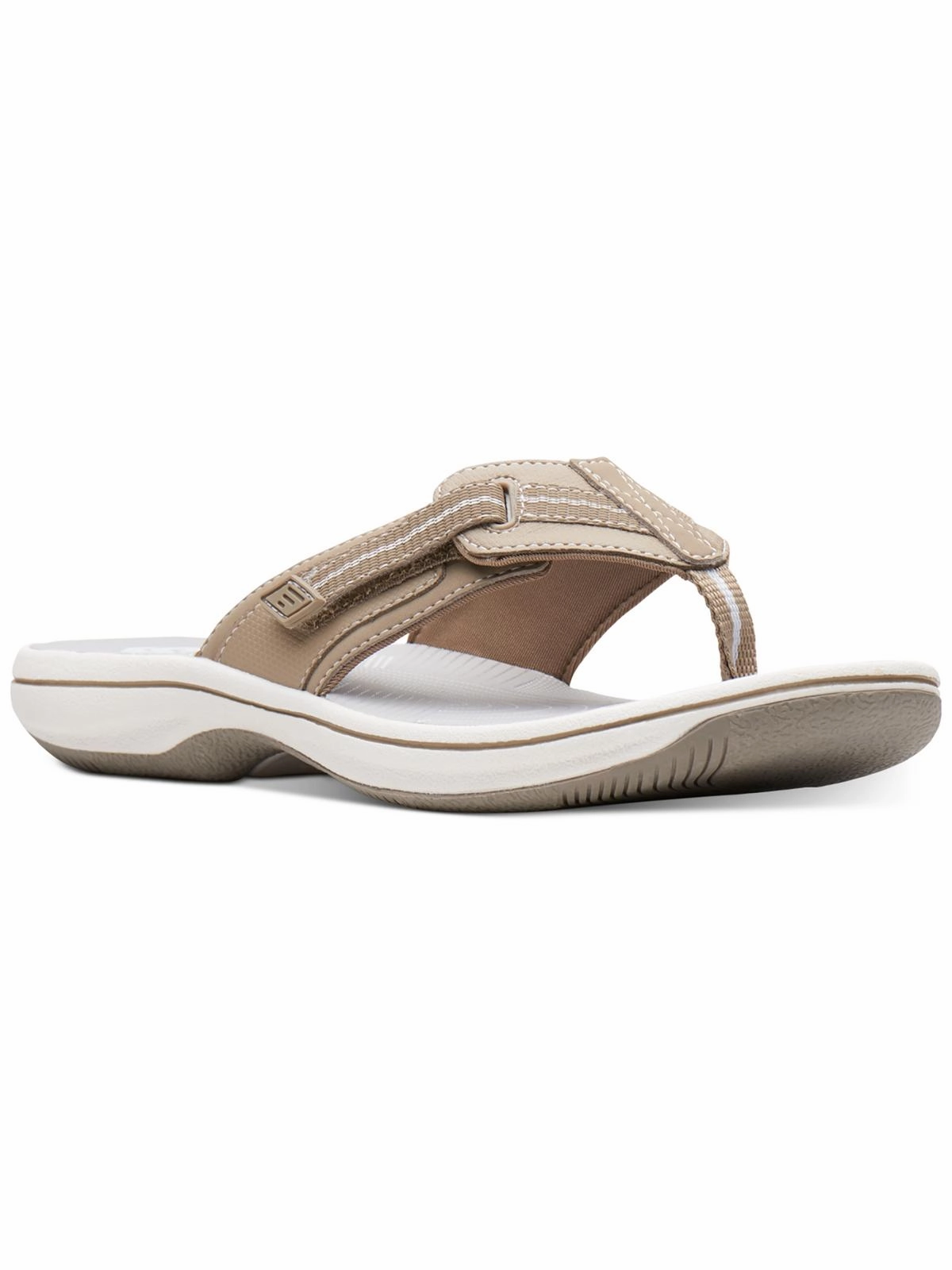 Brinkley Womens Synthetic Slip On Thong Sandals