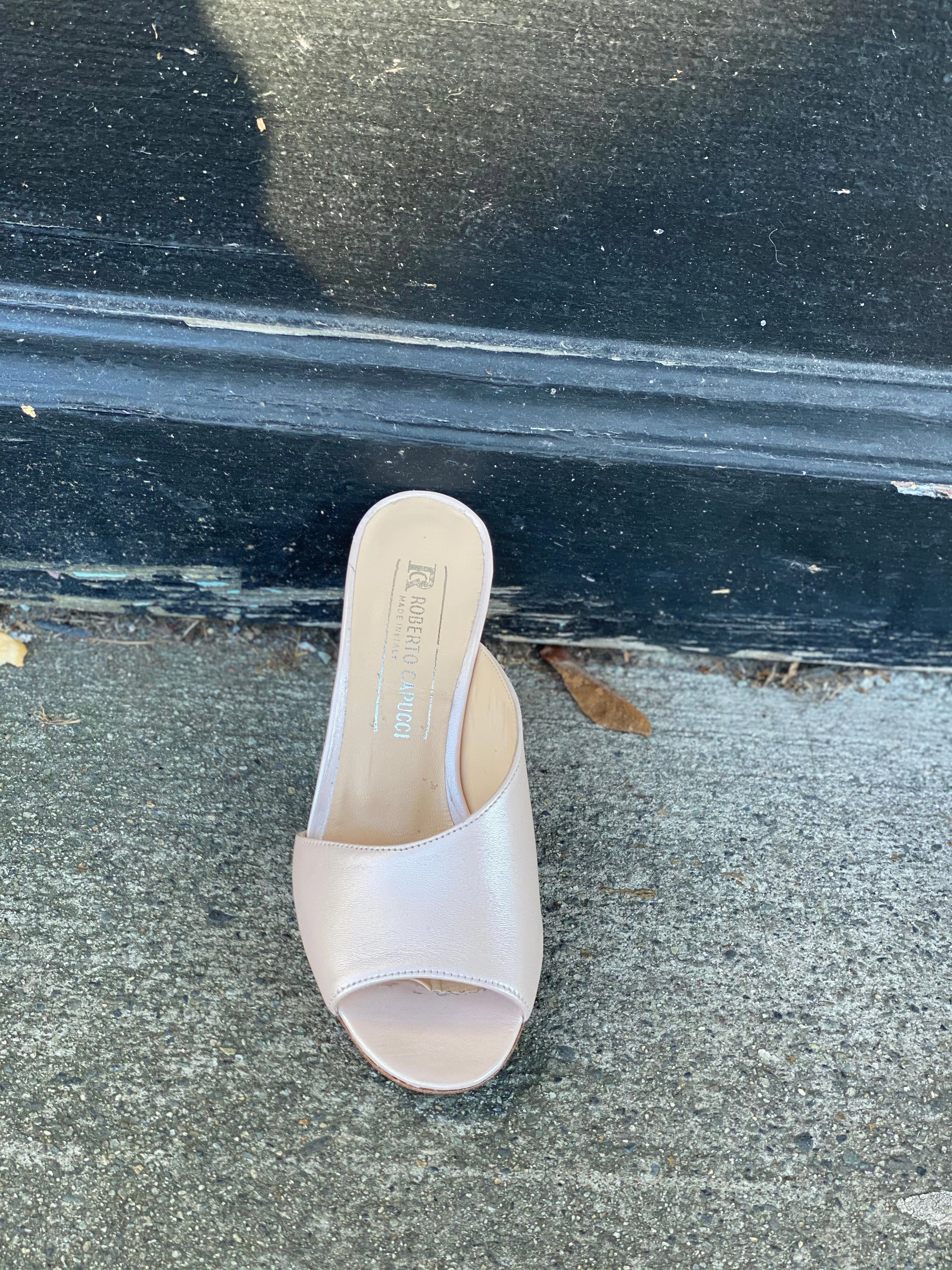 Brooke-Light Nude Pearl Sandal