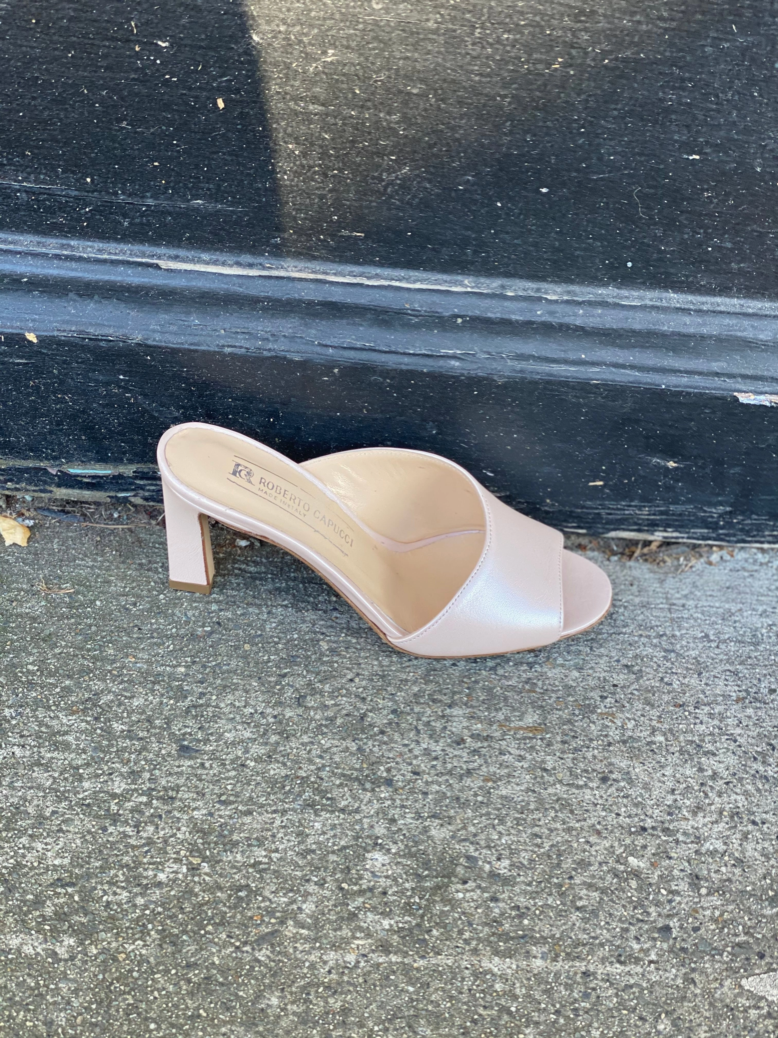 Brooke-Light Nude Pearl Sandal