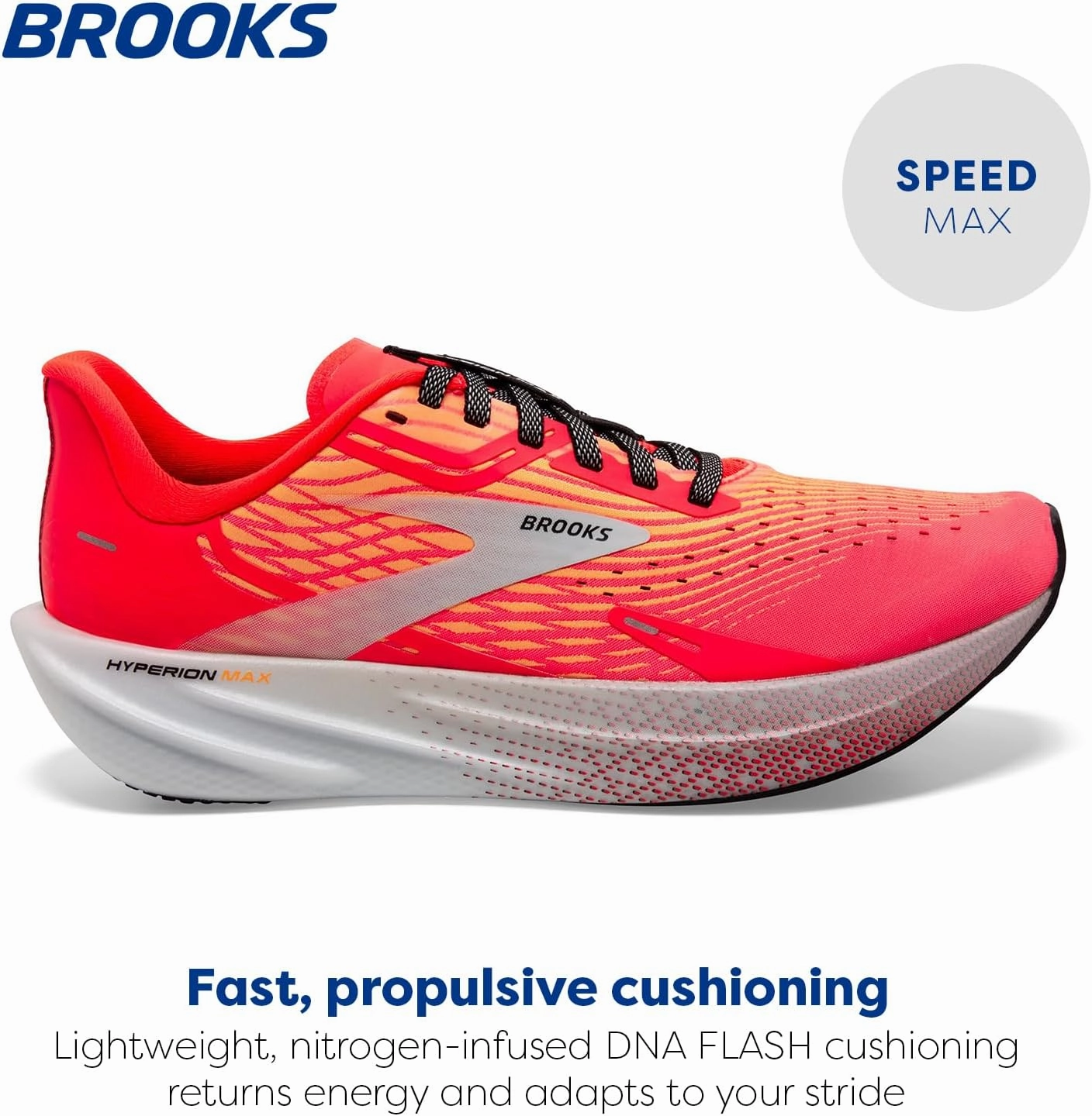 Brooks Womens Hyperion Max Neutral Running Shoe
