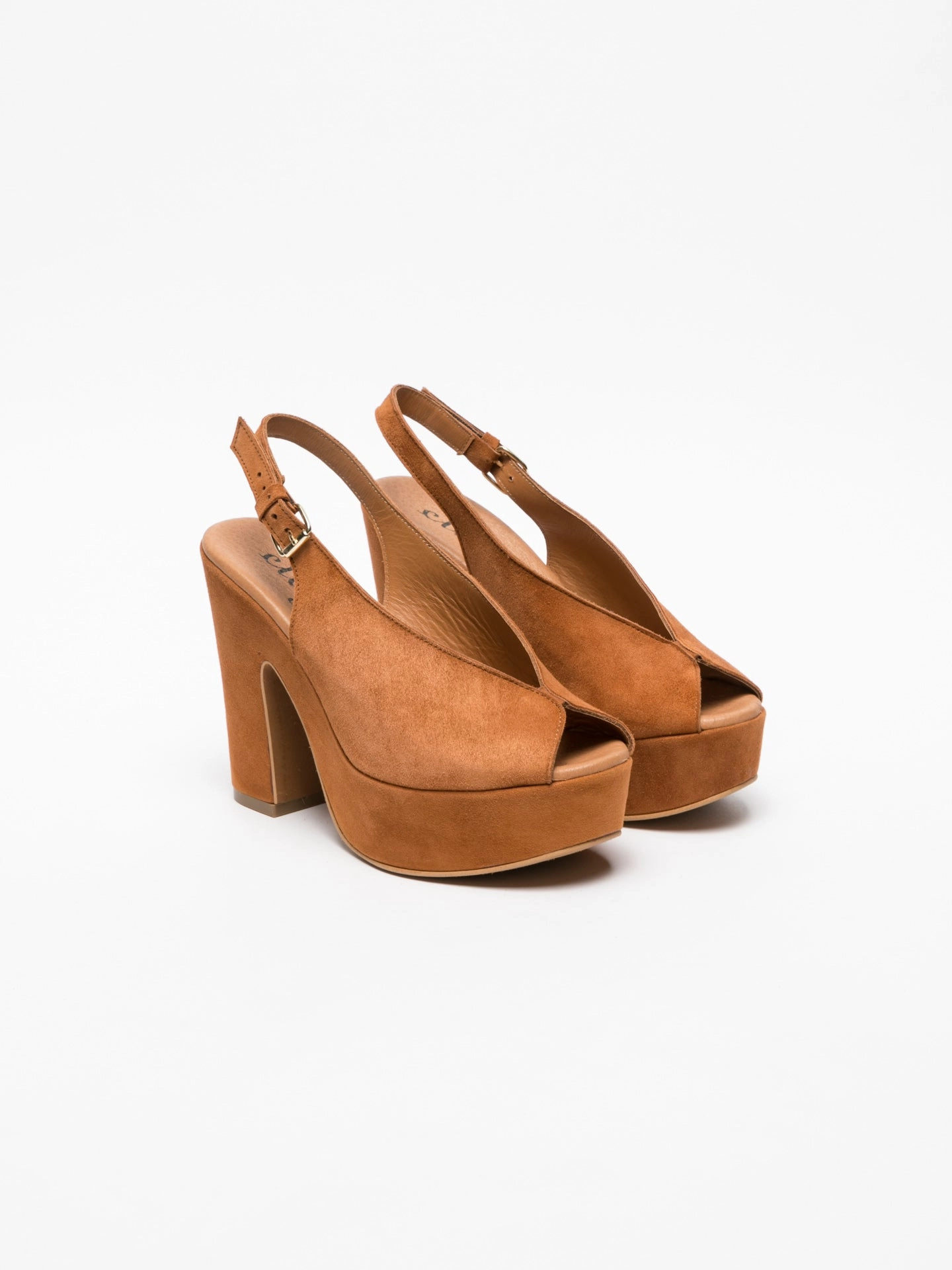Brown Platform Sandals