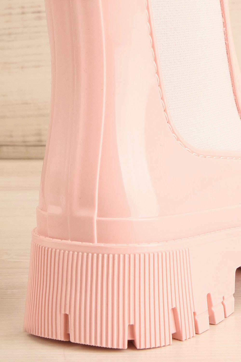 Bukavu Pink | Round-Toe Ankle Rain Boots