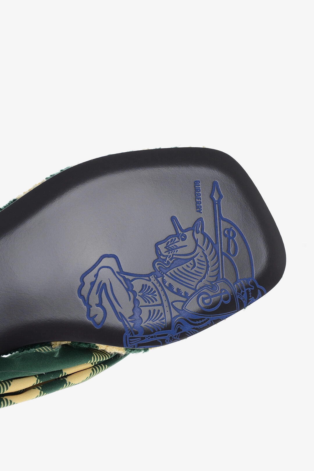 Burberry Tartan Fabric Thong Sandals