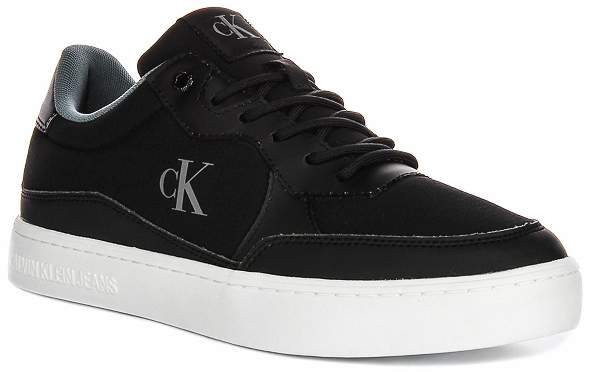 Calvin Klein Classic Cupsole Sneakers In Black For Men