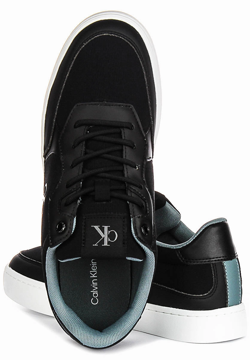 Calvin Klein Classic Cupsole Sneakers In Black For Men