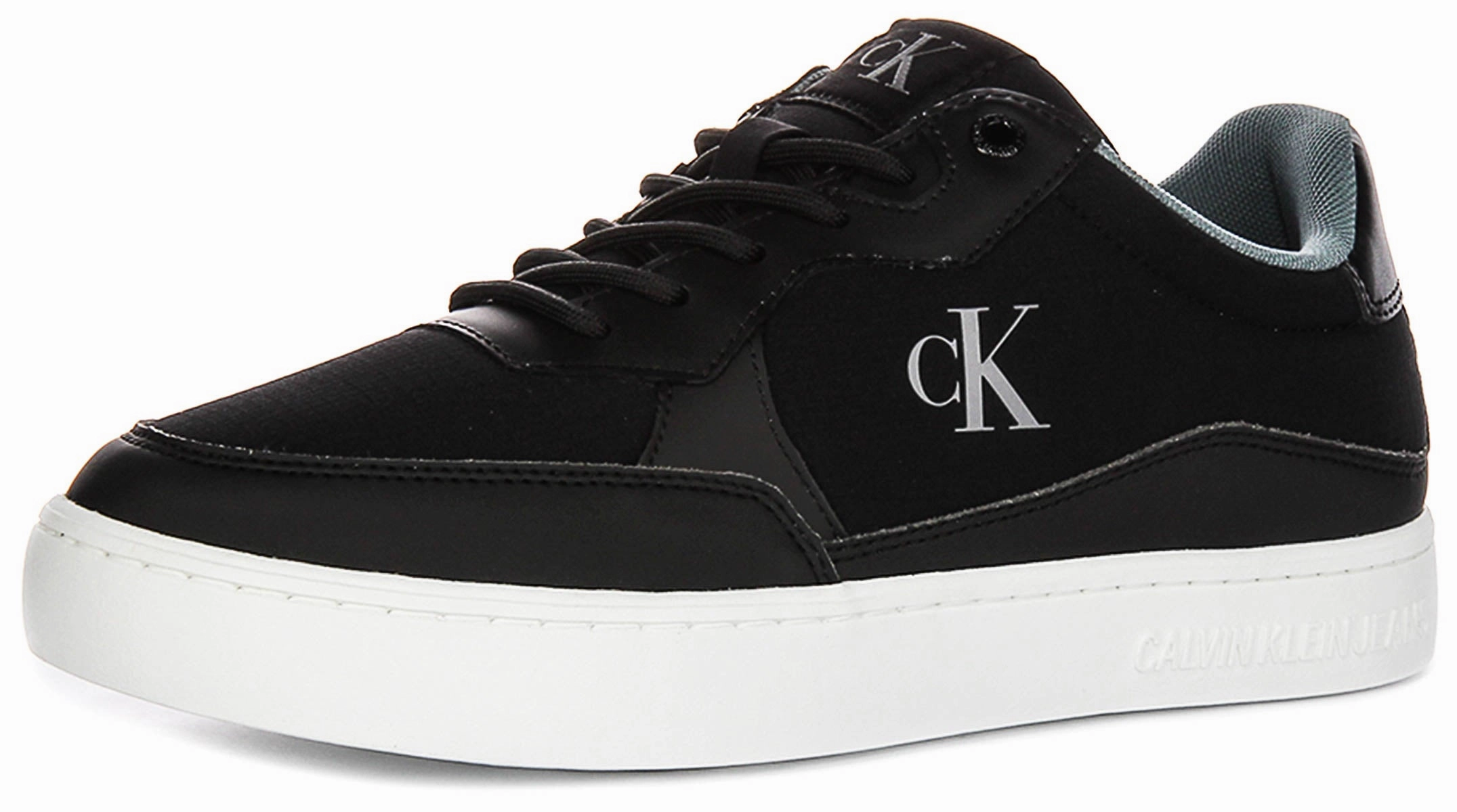 Calvin Klein Classic Cupsole Sneakers In Black For Men