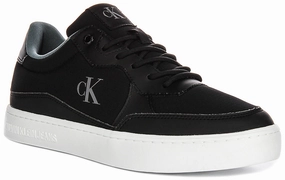 Calvin Klein Classic Cupsole Sneakers In Black For Men