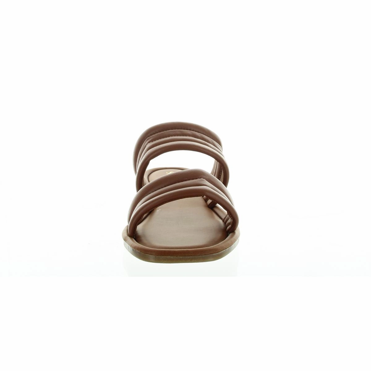 Cape May Womens Metallic Leather Slide Sandals