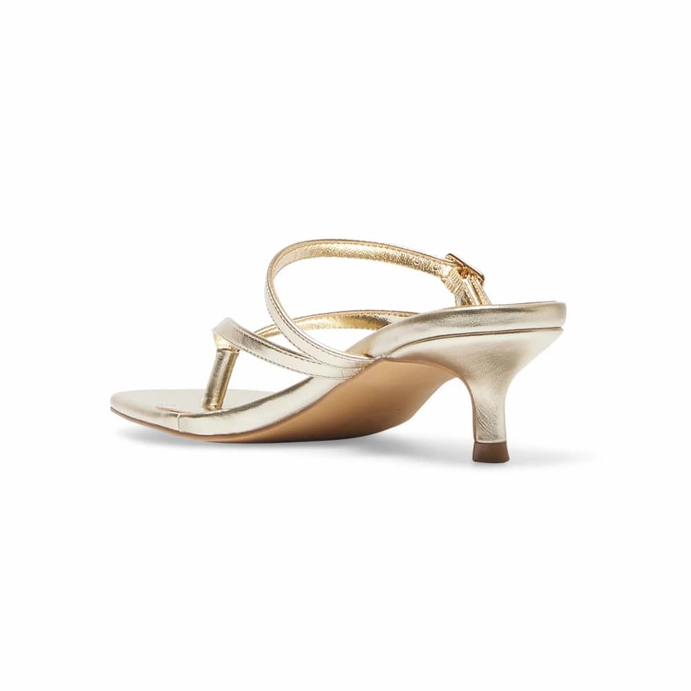 Capri Thongs in Soft Gold Smooth