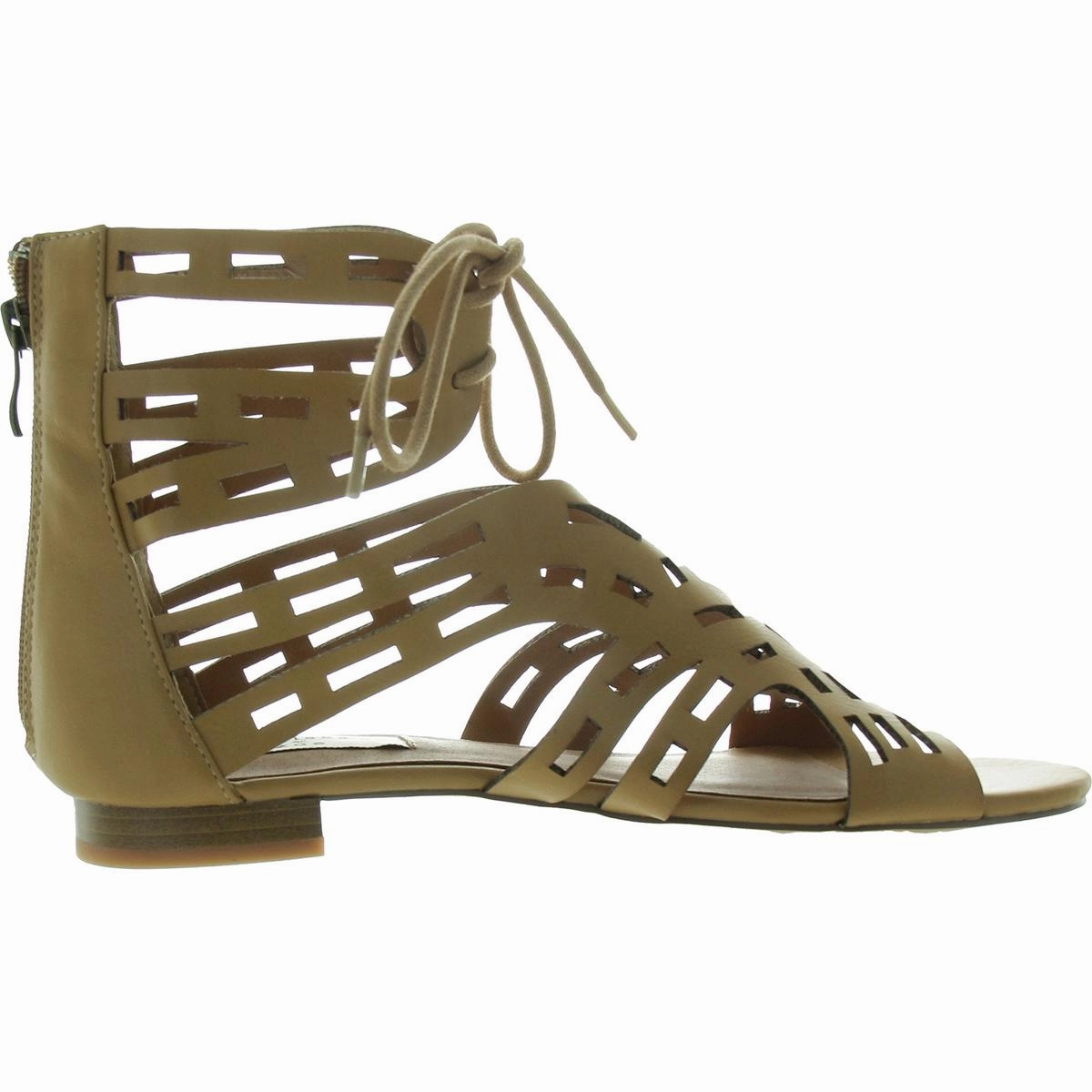CIERRA Womens Eyelet Manmade Gladiator Sandals