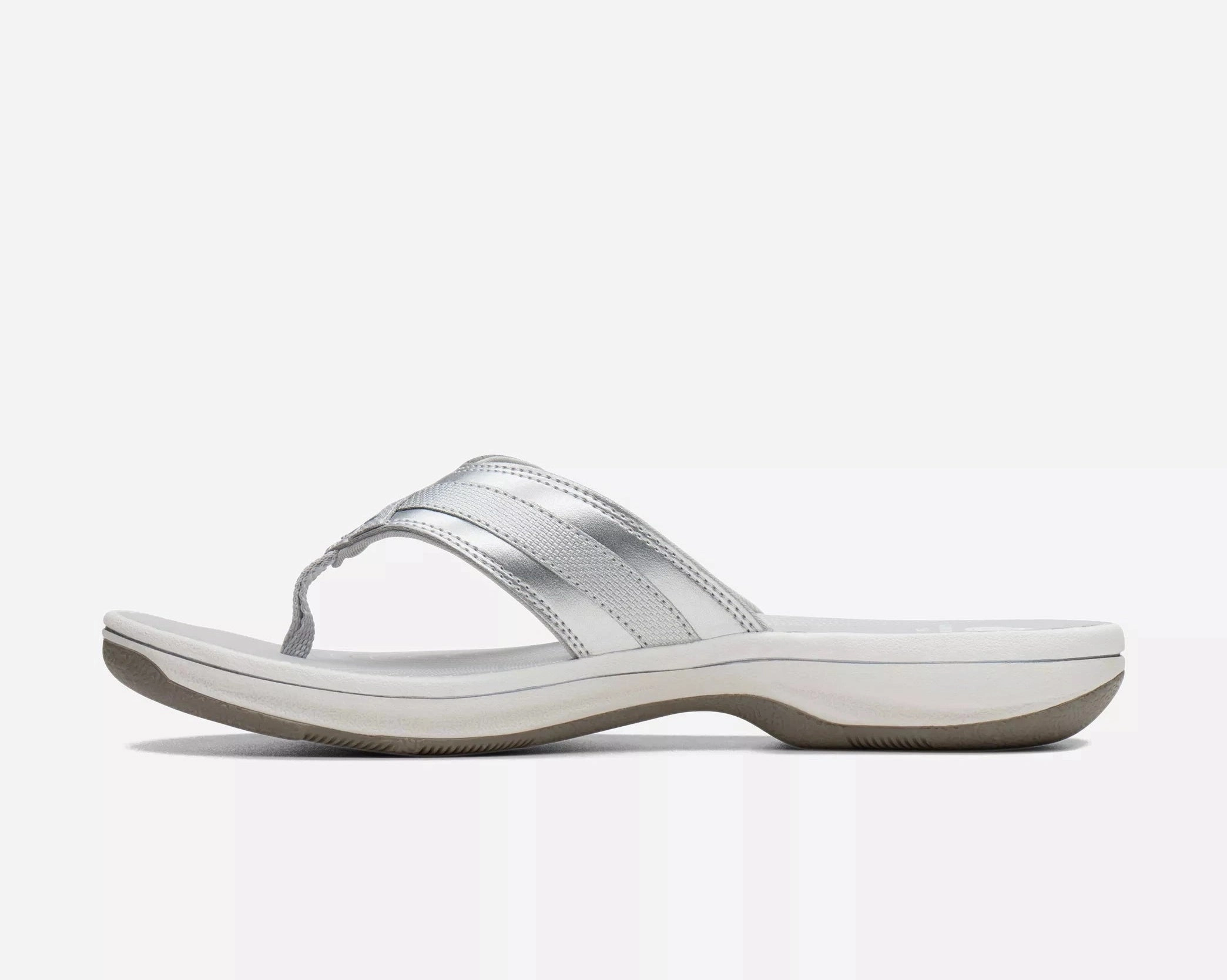 Clarks Brinkley Sea Silver Synthetic