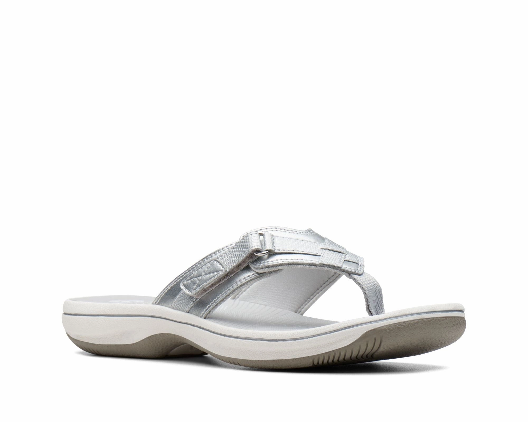 Clarks Brinkley Sea Silver Synthetic