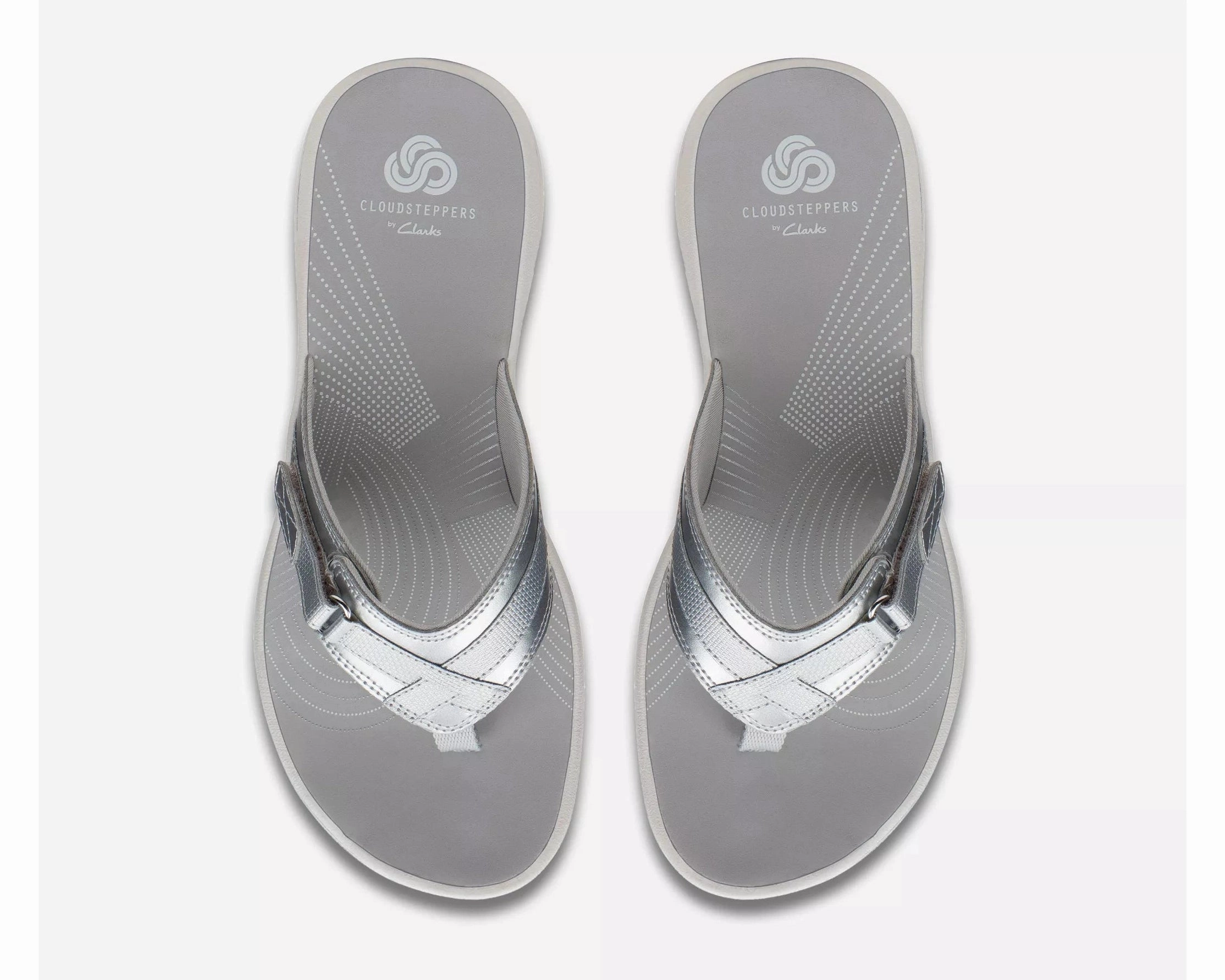 Clarks Brinkley Sea Silver Synthetic