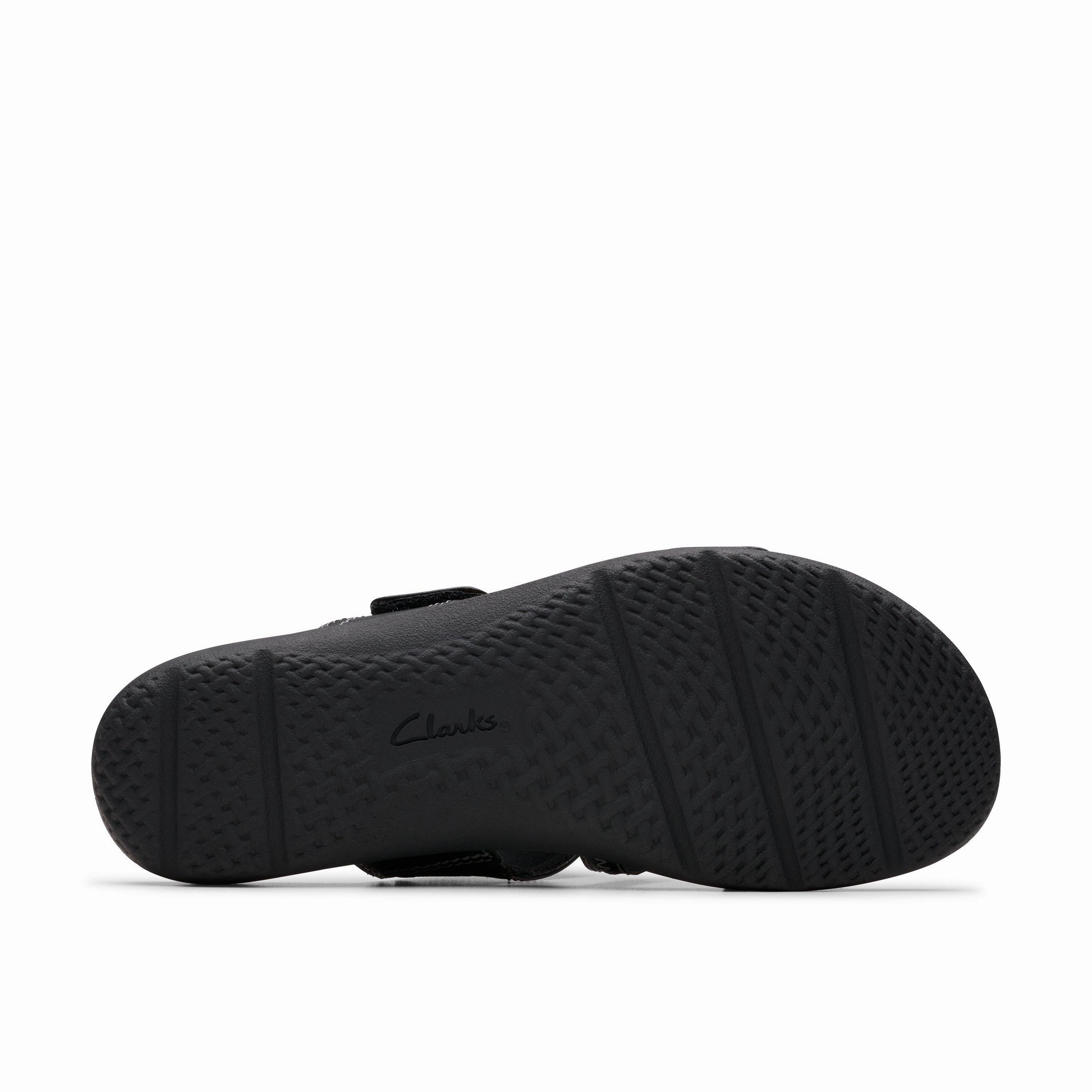 Clarks Elizabelle Ave in Black Leather