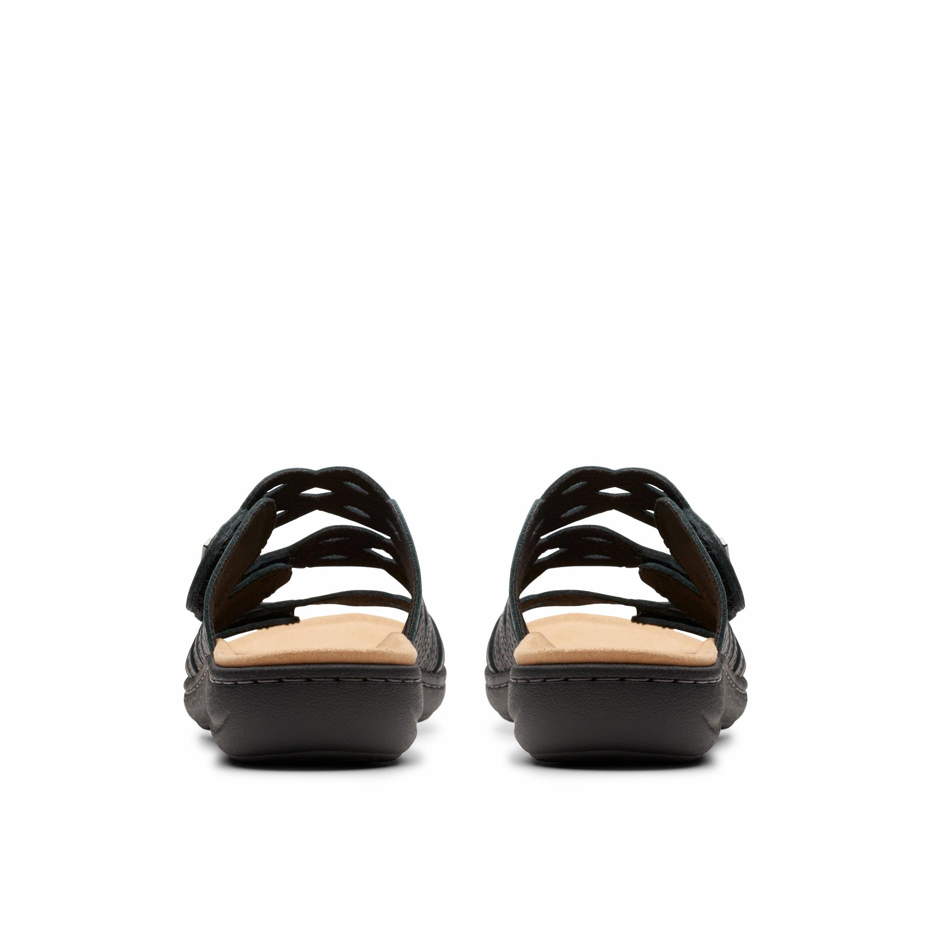 Clarks Laurieann Ruby in Black Leather