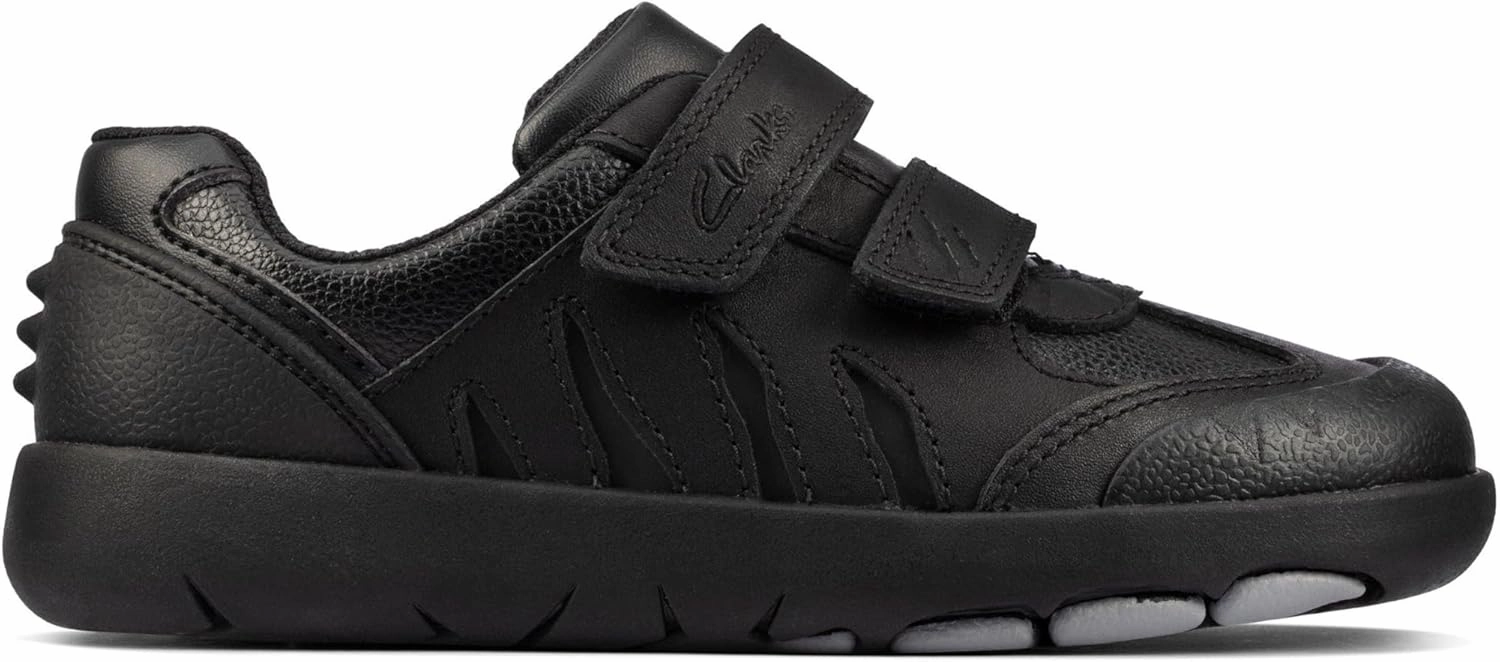 Clarks Rex Stride Kid Leather Shoes in