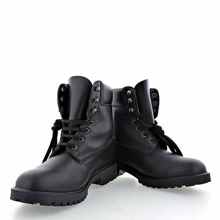 Claudia & Claudio Unisex Vegan Nappa Leather Boots | Black