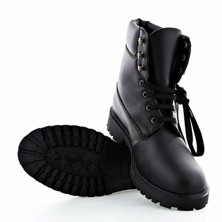 Claudia & Claudio Unisex Vegan Nappa Leather Boots | Black