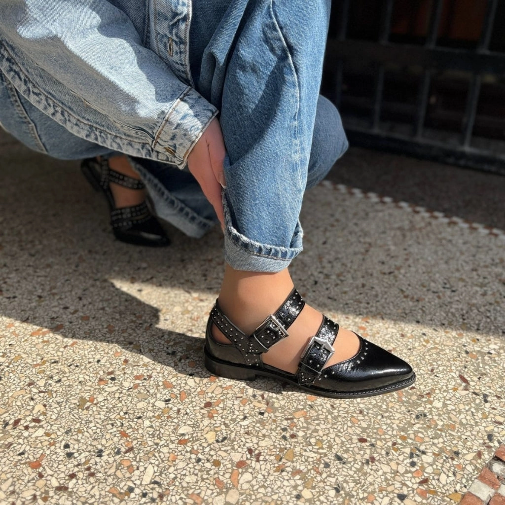 CLOSE TO YOU - BLACK PATENT