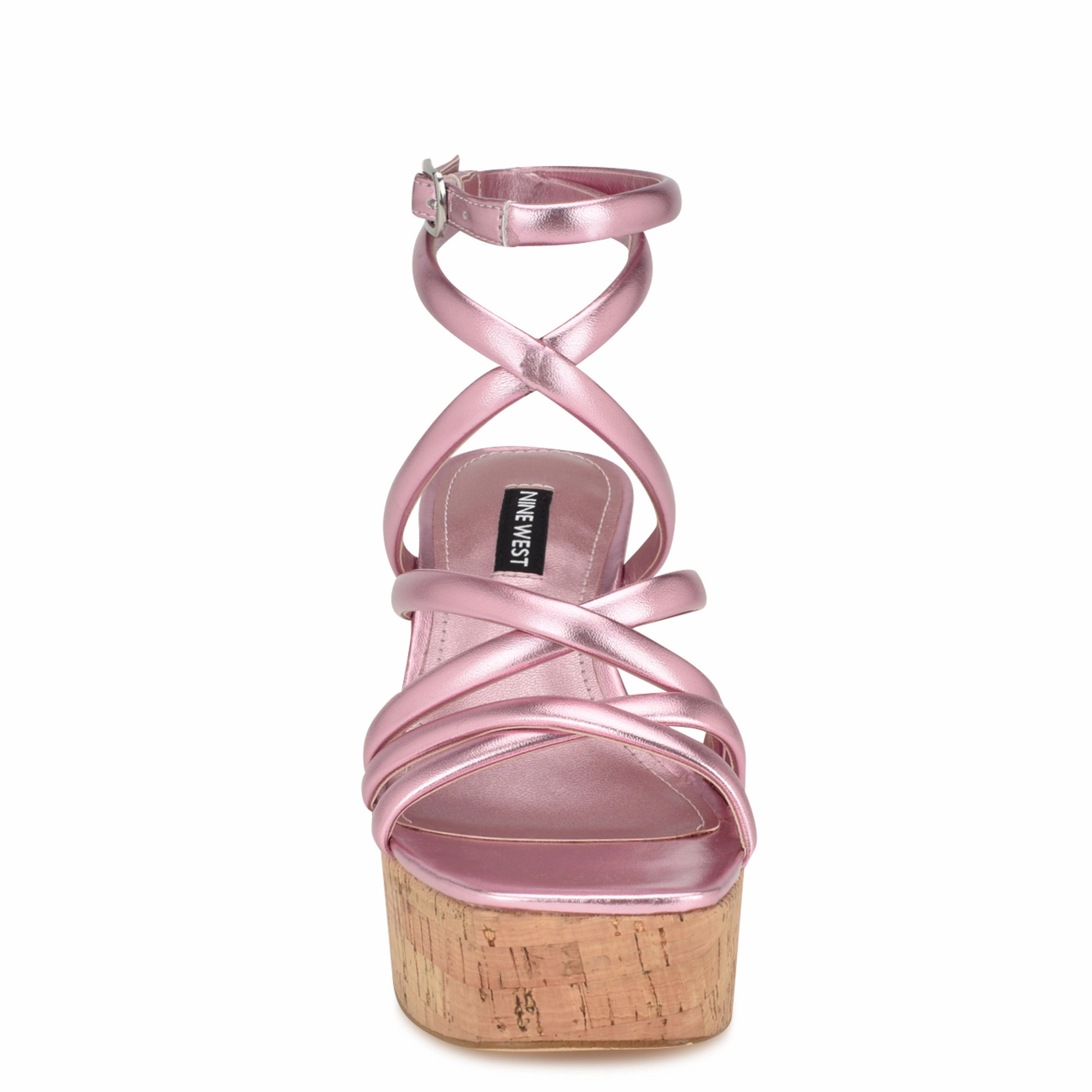 Corke Platform Wedge Strappy Sandals