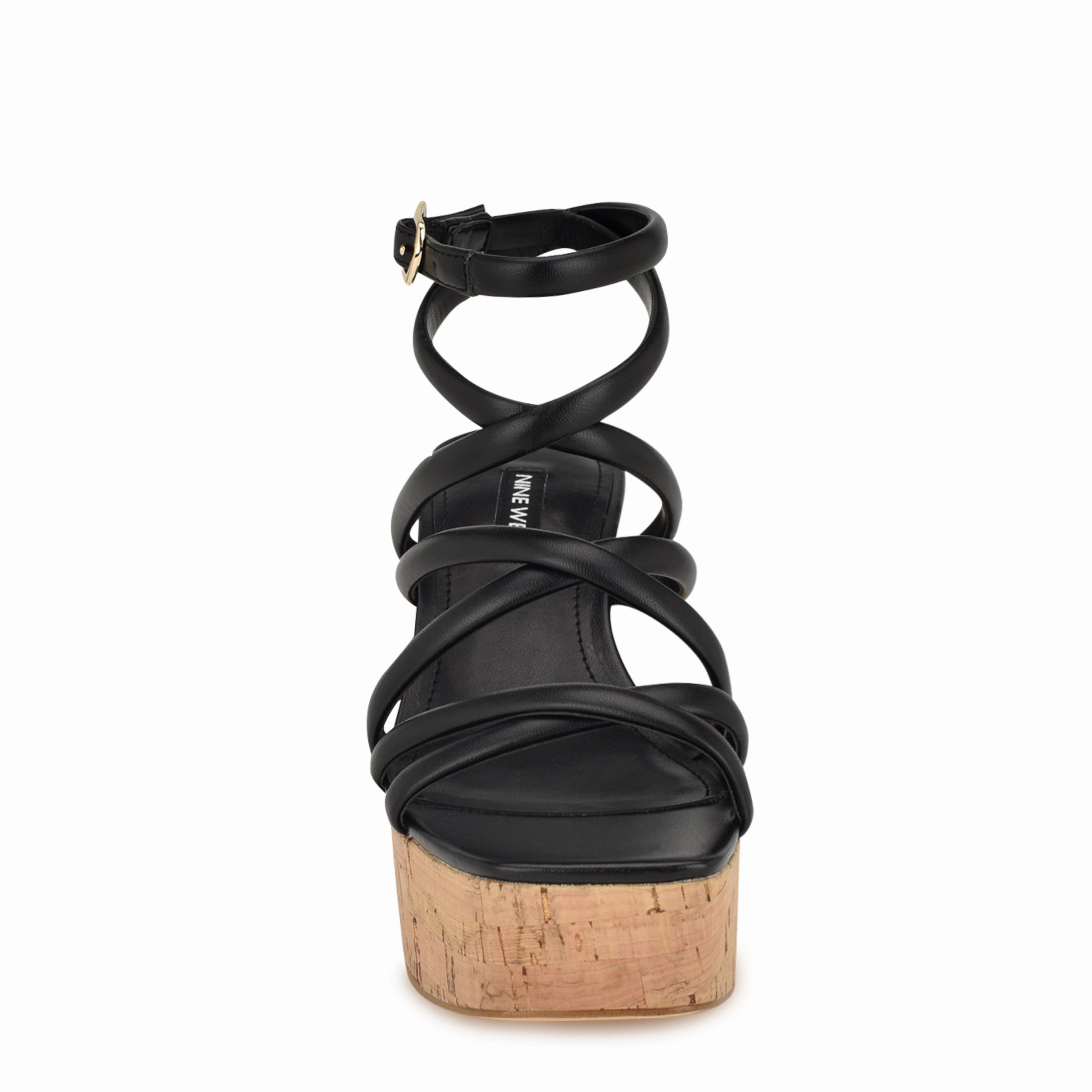 Corke Platform Wedge Strappy Sandals