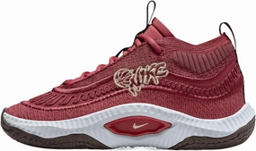 Cosmic Unity 3 Women's Basketball Shoes (FV3526-600, Cedar/Earth/Football Grey/Ice Peach) Size 9