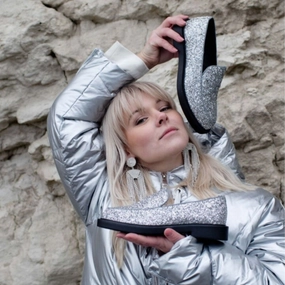 CPHS LOAFER SILVER - SILVER