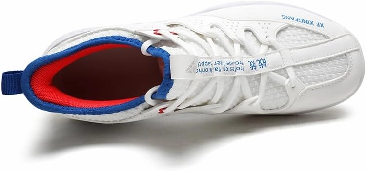 Cut Size Badminton Breathable Indoor and Outdoor Versatile White Shoes Anti Slip and wear-Resistant Volleyball Hard Floor Badminton Shoes