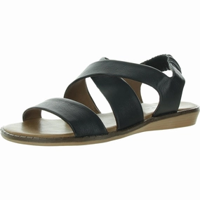 Dawn Womens Stretch Leather Slingback Sandals