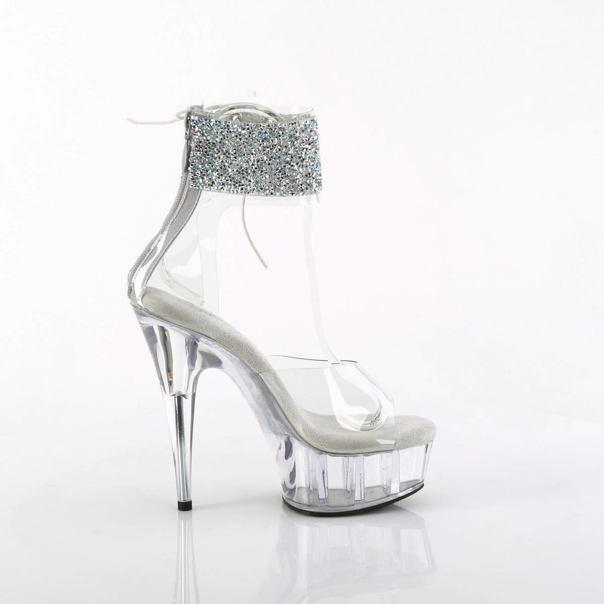 DELIGHT-624RS-02 Clear-Silver AB Rhinestones/Clear