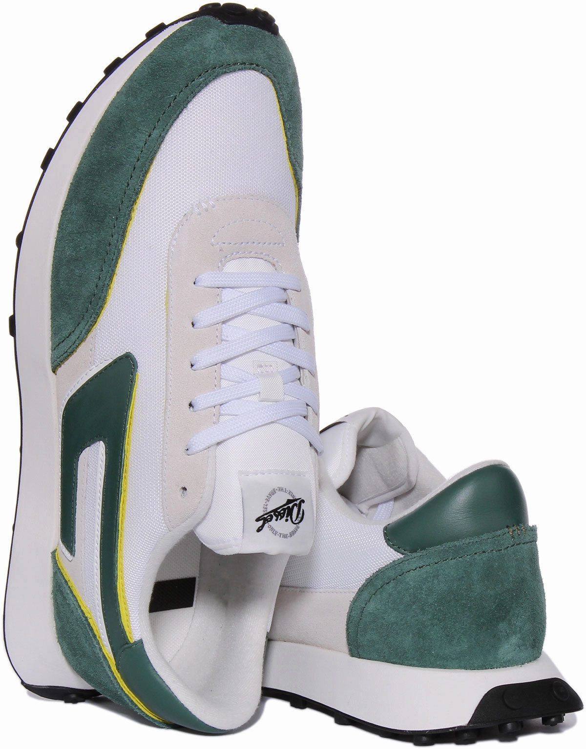 Diesel S Racer Lc In White Green For Men