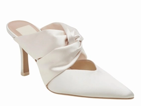 Dolce Vita: Kelsy in Creme Satin