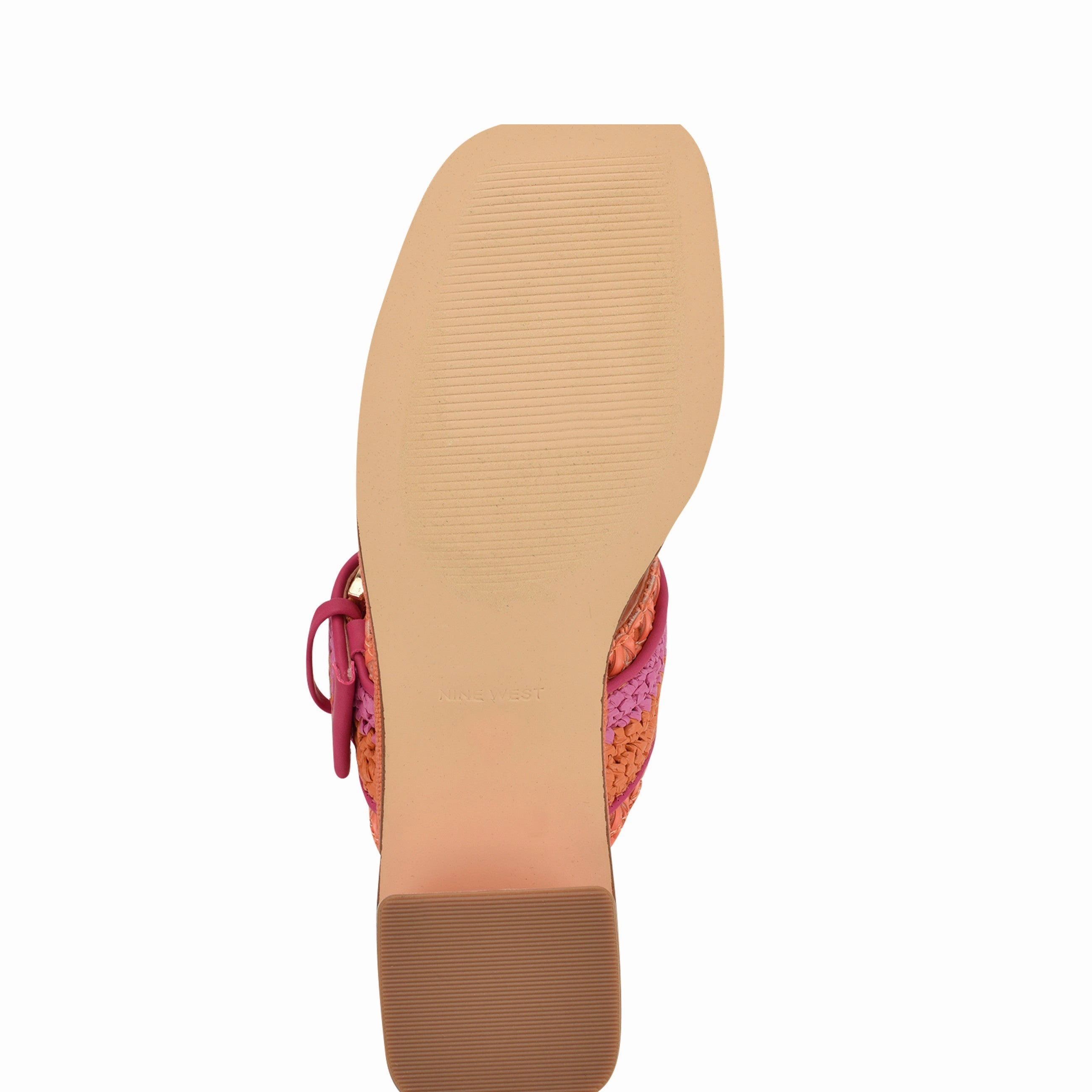 Ebels Block Heel Slide Sandals
