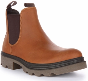 Ecco Grainer Chelsea M In Brown For Men