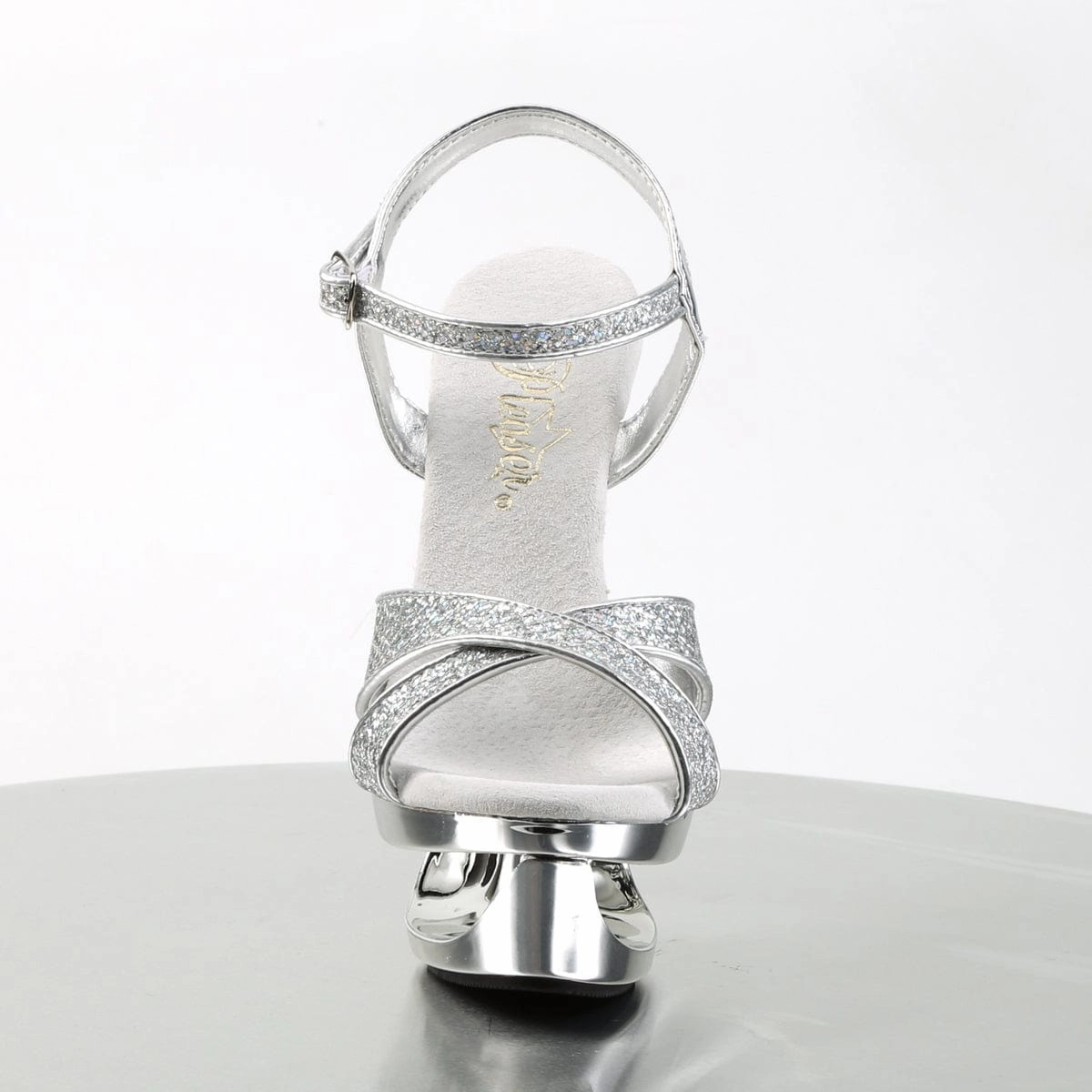 ECLIPSE-619G Silver Multi Glitter/Silver Chrome