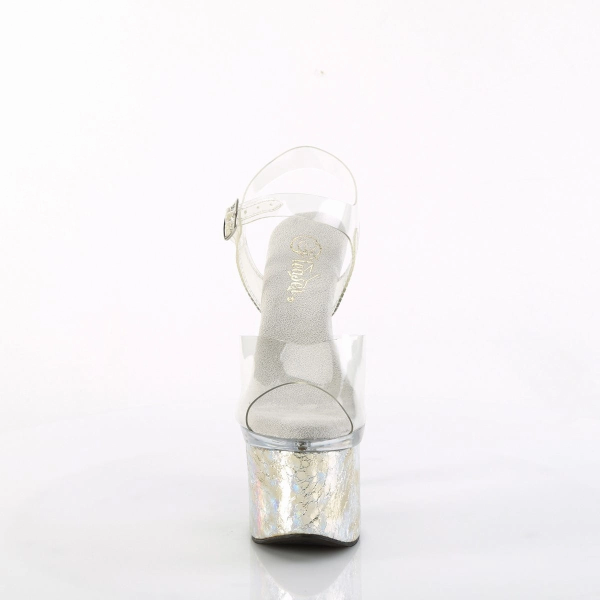 ESTEEM-708CK Clear/Clear-Silver Hologram Crackle