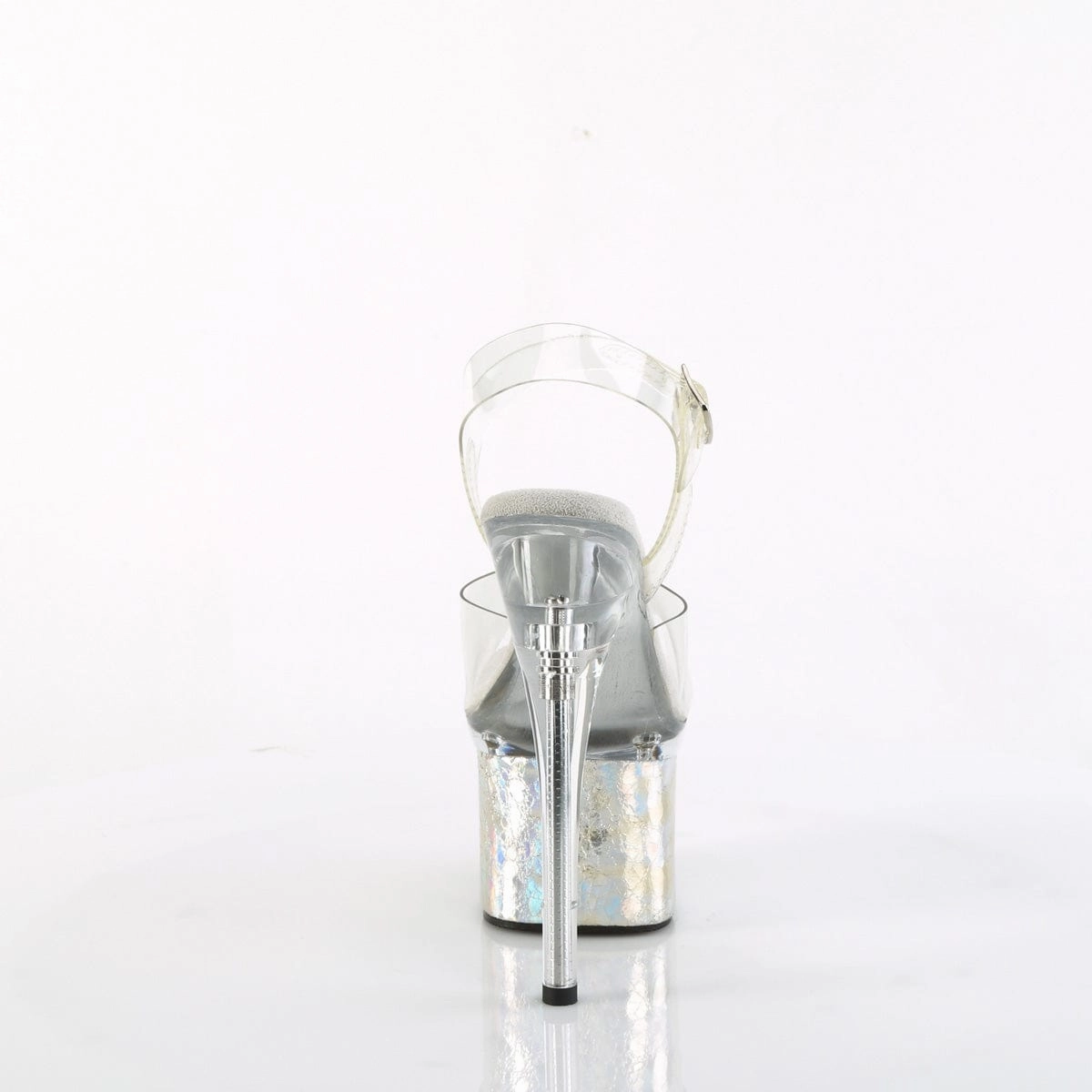ESTEEM-708CK Clear/Clear-Silver Hologram Crackle