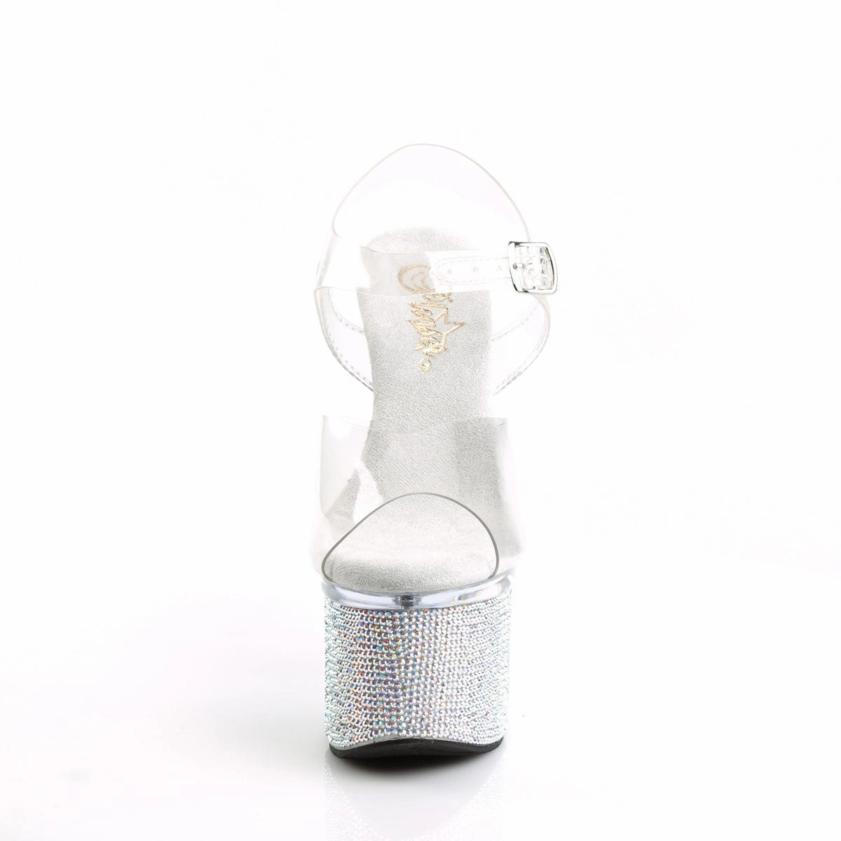 ESTEEM-708DM Clear/Clear-Silver AB Rhinestones